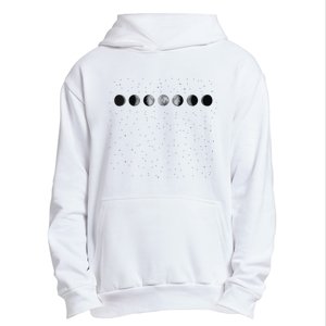 Moon Phases Astronomy Urban Pullover Hoodie