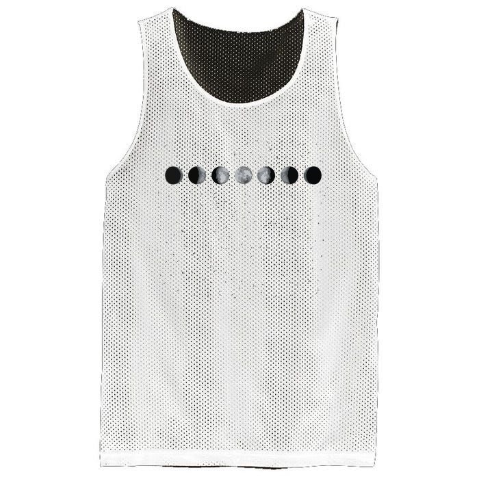 Moon Phases Astronomy Mesh Reversible Basketball Jersey Tank