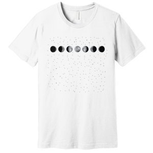 Moon Phases Astronomy Premium T-Shirt