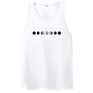 Moon Phases Astronomy PosiCharge Competitor Tank