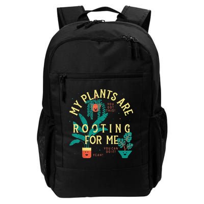 My Plants Are Rooting For Me Plant funny gardening Backpack