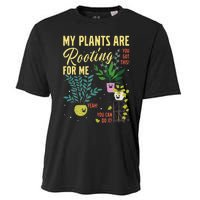 My Plants Are Rooting For Me Gardener Garderning Cooling Performance Crew T-Shirt