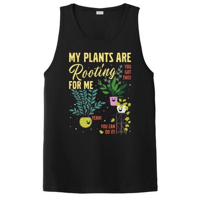 My Plants Are Rooting For Me Gardener Garderning PosiCharge Competitor Tank