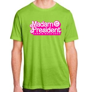 Madam President And Tim Harris & Tim Walz 2024 Adult ChromaSoft Performance T-Shirt