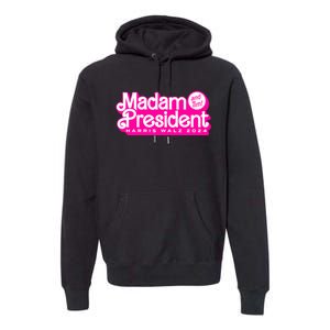 Madam President And Tim Harris & Tim Walz 2024 Premium Hoodie