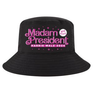 Madam President And Tim Kamala Harris And Tim Walz 2024 Cool Comfort Performance Bucket Hat