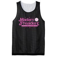 Madam President And Tim Kamala Harris And Tim Walz 2024 Mesh Reversible Basketball Jersey Tank