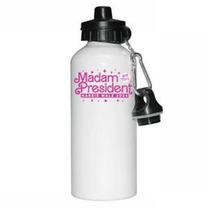 Madam President And Tim Kamala Harris And Tim Walz 2024 Aluminum Water Bottle