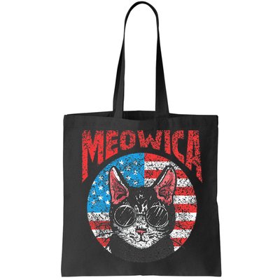 Meowica Patriotic America 4Th Of July Independence Usa Us Bag