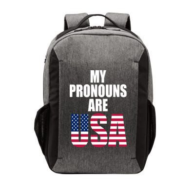 My Pronouns Are USA Patriotic Vector Backpack