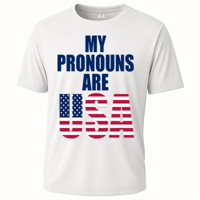 My Pronouns Are USA Patriotic Performance Shirt