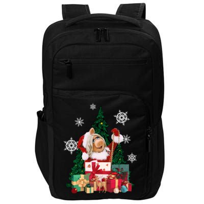 Miss Piggy Around The Christmas Tree Miss Piggy Christmas Tree Impact Tech Backpack