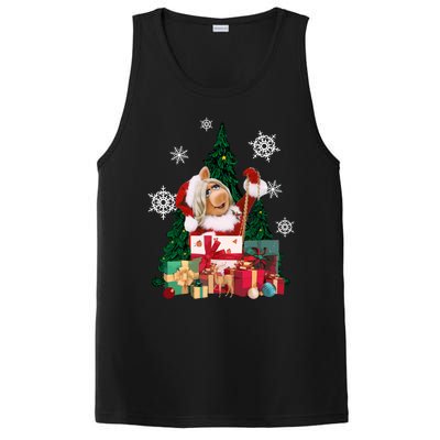 Miss Piggy Around The Christmas Tree Miss Piggy Christmas Tree PosiCharge Competitor Tank