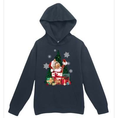 Miss Piggy Around The Christmas Tree Miss Piggy Christmas Tree Urban Pullover Hoodie