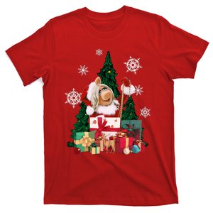 Miss Piggy Around The Christmas Tree Miss Piggy Christmas Tree T-Shirt