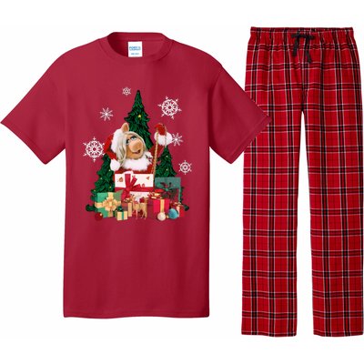 Miss Piggy Around The Christmas Tree Miss Piggy Christmas Tree Pajama Set