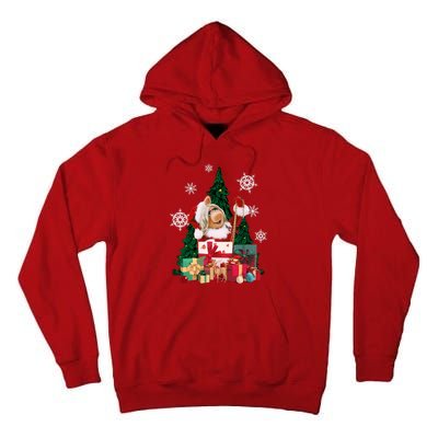 Miss Piggy Around The Christmas Tree Miss Piggy Christmas Tree Tall Hoodie