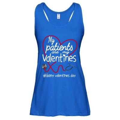 My Patients Are My Valentines Rn Nurse Valentine's Day Great Gift Ladies Essential Flowy Tank