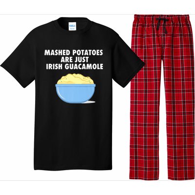 Mashed Potatoes Are Just Irish Guacamole Funny Food Pajama Set