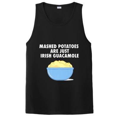 Mashed Potatoes Are Just Irish Guacamole Funny Food PosiCharge Competitor Tank