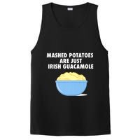 Mashed Potatoes Are Just Irish Guacamole Funny Food PosiCharge Competitor Tank