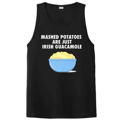 Mashed Potatoes Are Just Irish Guacamole Funny Food PosiCharge Competitor Tank