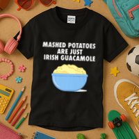 Mashed Potatoes Are Just Irish Guacamole Funny Food Kids T-Shirt