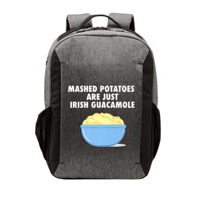 Mashed Potatoes Are Just Irish Guacamole Funny Food Vector Backpack