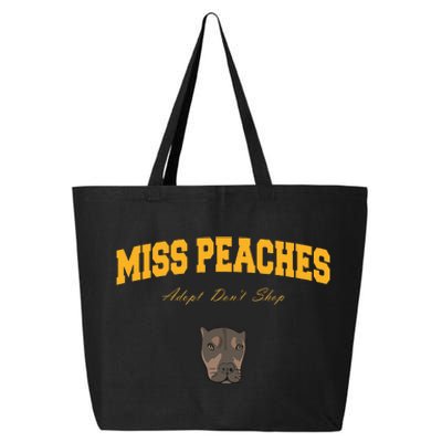 Miss Peaches Adopt Don’T Shop 25L Jumbo Tote