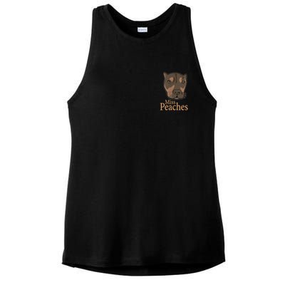 Miss Peaches Adopt Don’T Shop Ladies PosiCharge Tri-Blend Wicking Tank