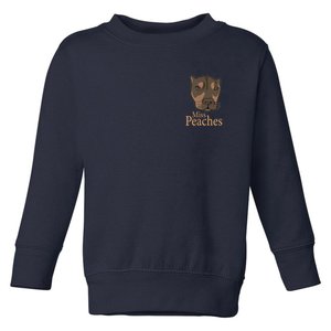 Miss Peaches Adopt Don’T Shop Toddler Sweatshirt