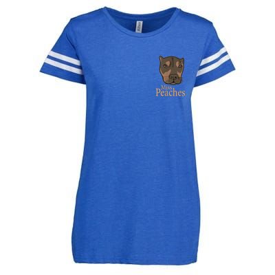 Miss Peaches Adopt Don’T Shop Enza Ladies Jersey Football T-Shirt