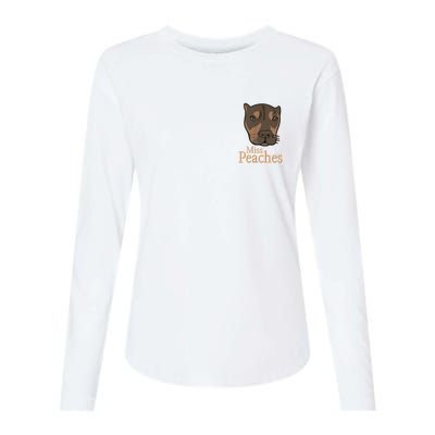 Miss Peaches Adopt Don’T Shop Womens Cotton Relaxed Long Sleeve T-Shirt