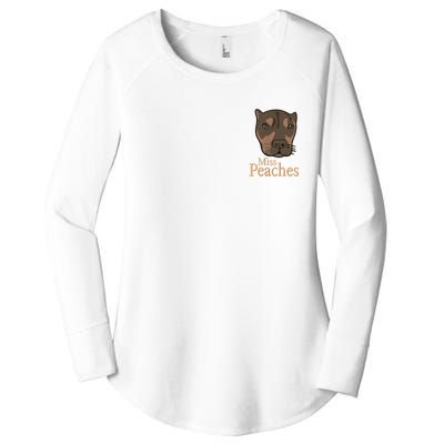 Miss Peaches Adopt Don’T Shop Women's Perfect Tri Tunic Long Sleeve Shirt