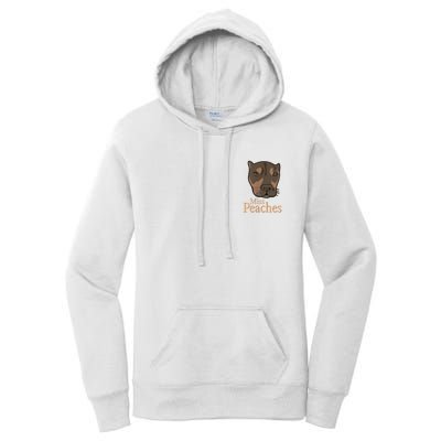 Miss Peaches Adopt Don’T Shop Women's Pullover Hoodie