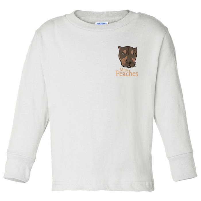 Miss Peaches Adopt Don’T Shop Toddler Long Sleeve Shirt