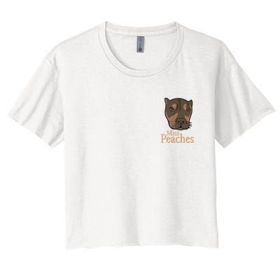 Miss Peaches Adopt Don’T Shop Women's Crop Top Tee