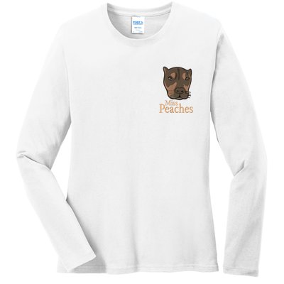 Miss Peaches Adopt Don’T Shop Ladies Long Sleeve Shirt