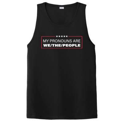 My Pronouns Are We The People PosiCharge Competitor Tank