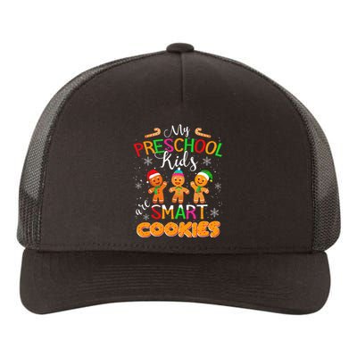 My Preschool Are Smart Cookies Christmas Teacher Gift Yupoong Adult 5-Panel Trucker Hat