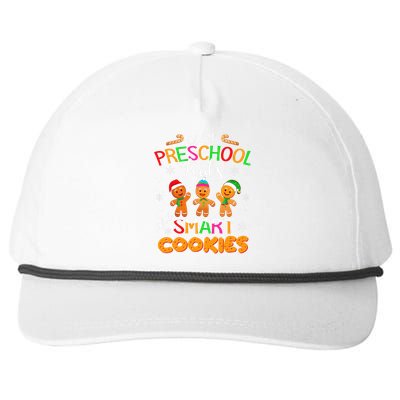 My Preschool Are Smart Cookies Christmas Teacher Gift Snapback Five-Panel Rope Hat