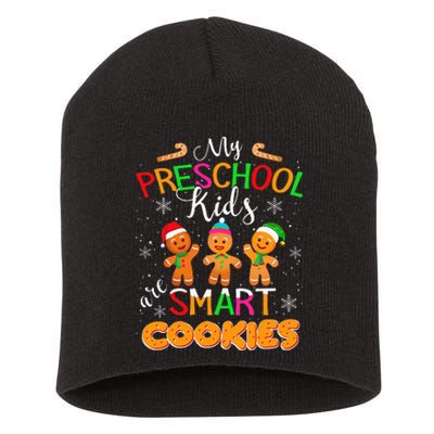 My Preschool Are Smart Cookies Christmas Teacher Gift Short Acrylic Beanie