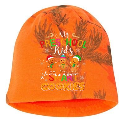 My Preschool Are Smart Cookies Christmas Teacher Gift Kati - Camo Knit Beanie