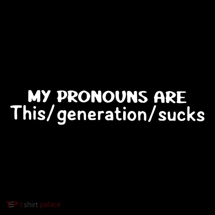 My Pronouns Are This Generation Sucks Toddler Hoodie