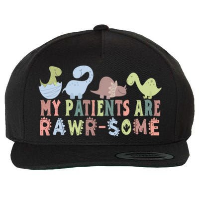 My Patients Are RawrSome Nurse Meaningful Gift Wool Snapback Cap