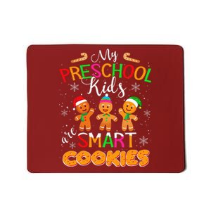 My Preschool Are Smart Cookies Christmas Teacher Gift Mousepad