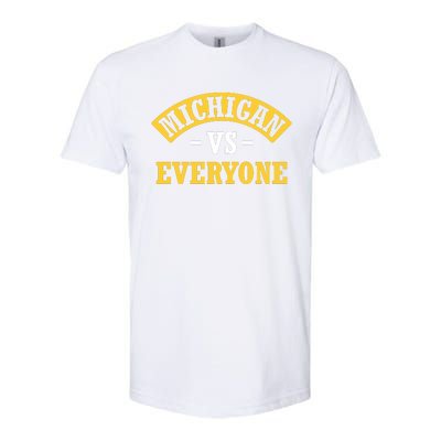 Michigan Pride Bold Statement Apparel Show Your Allegiance Softstyle® CVC T-Shirt