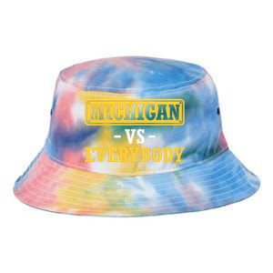 Michigan Pride Bold Statement Apparel For Sports Fans Tie Dye Newport Bucket Hat