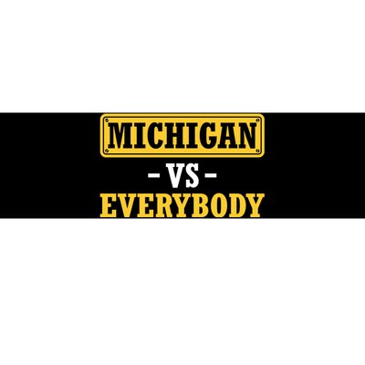 Michigan Pride Bold Statement Apparel For Sports Fans Bumper Sticker