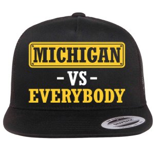 Michigan Pride Bold Statement Apparel For Sports Fans Flat Bill Trucker Hat